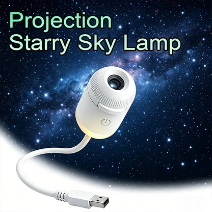 AstroGlow™ Galaxy Star Projector Lamp