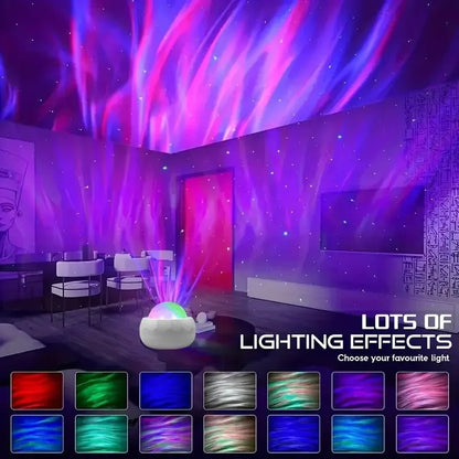 360° Aurora Ball Starry Sky Northern Lights Projector Lamp with Remote Control & USB Plug