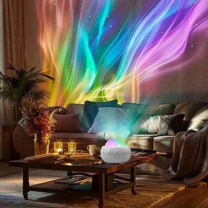 360° Aurora Ball Starry Sky Northern Lights Projector Lamp with Remote Control & USB Plug